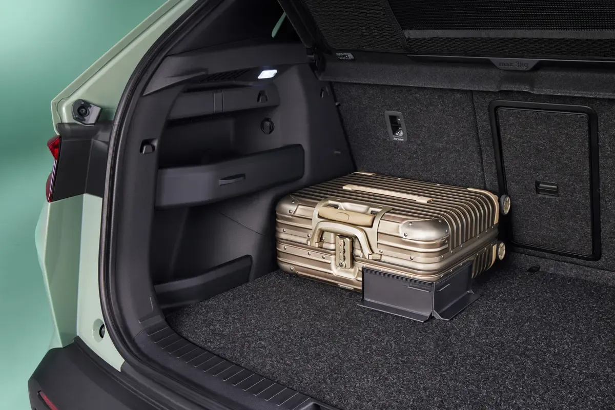 Elettronauti - Skoda Elroq 60 - Verde - Vano di carico - Bagagliaio