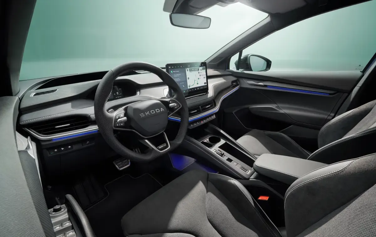 Elettronauti - Skoda Elroq 60 - Plancia - Vista della plancia