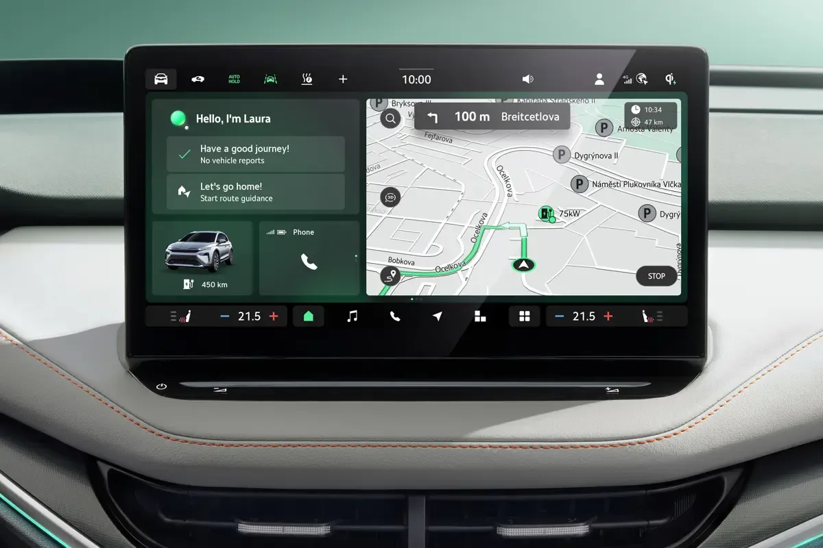 Elettronauti - Skoda Elroq 60 - Infotainment