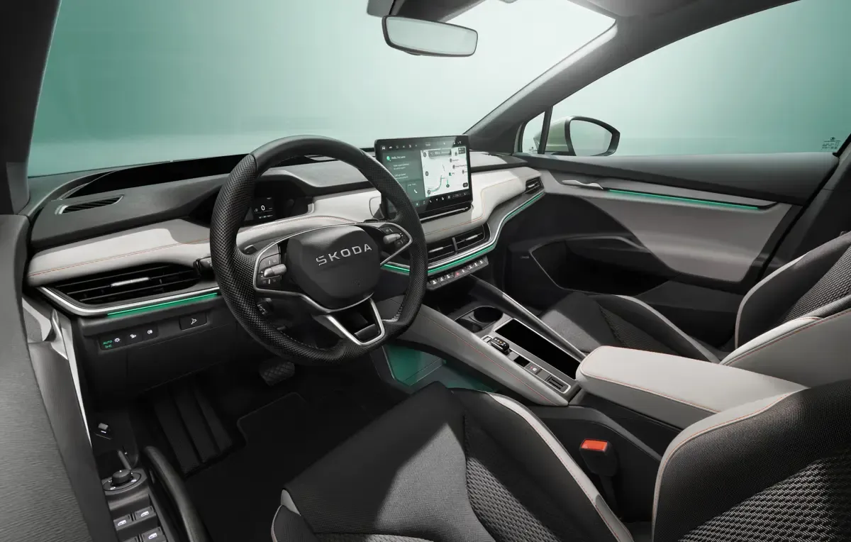 Elettronauti - Skoda Elroq 60 - Grigio - Interni - Sedili anteriori