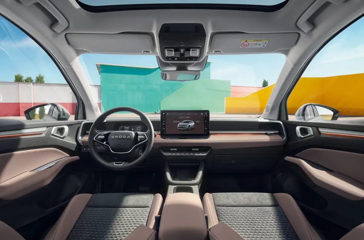 Elettronauti - Skoda Epiq 35 - Plancia - Vista della plancia