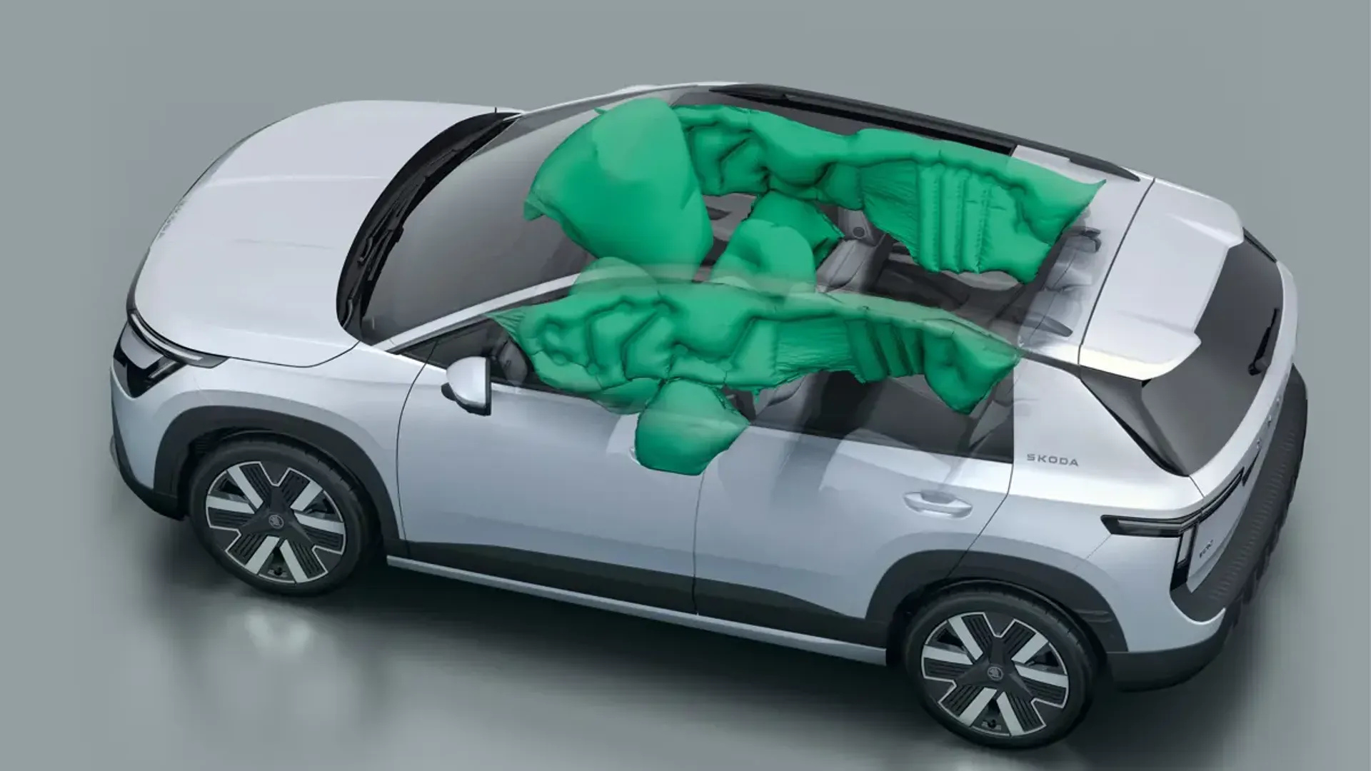Elettronauti - Skoda Epiq 35 - Bianco - Esterno - Vista anteriore a tre quarti