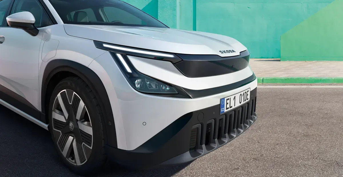Elettronauti - Skoda Epiq 35 - Bianco - Esterno - Vista anteriore a tre quarti