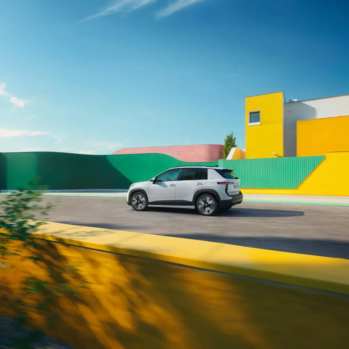 Elettronauti - Skoda Epiq 35 - Bianco - Esterno - Vista anteriore a tre quarti