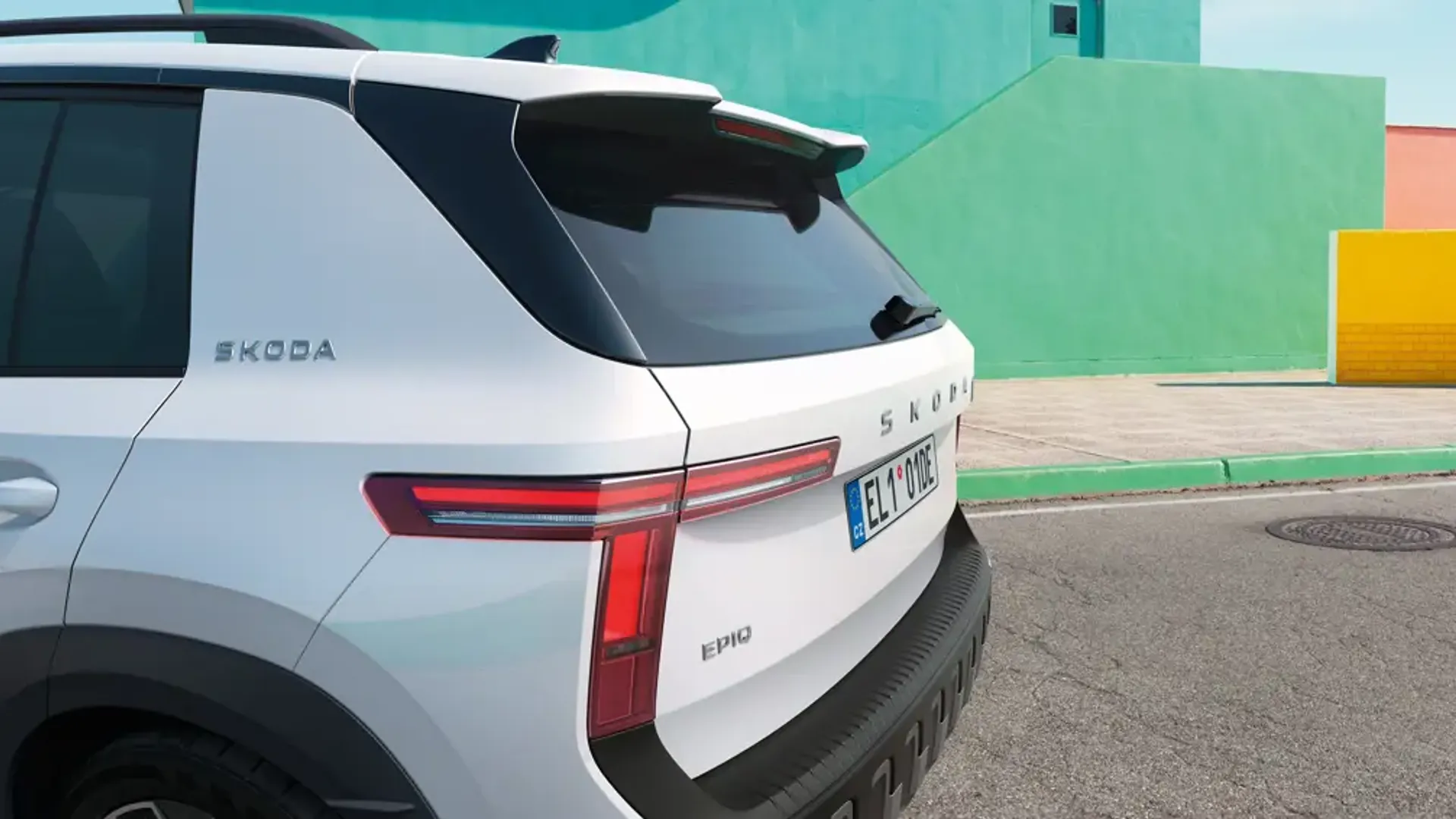 Elettronauti - Skoda Epiq 35 - Bianco - Esterno - Vista anteriore a tre quarti