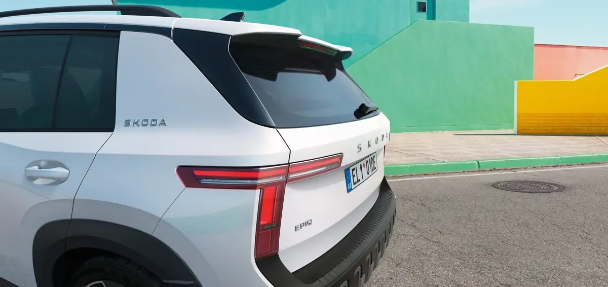 Elettronauti - Skoda Epiq 35 - Bianco - Esterno - Vista anteriore a tre quarti