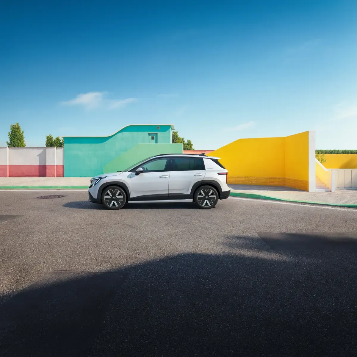 Elettronauti - Skoda Epiq 35 - Bianco - Esterno - Vista anteriore a tre quarti