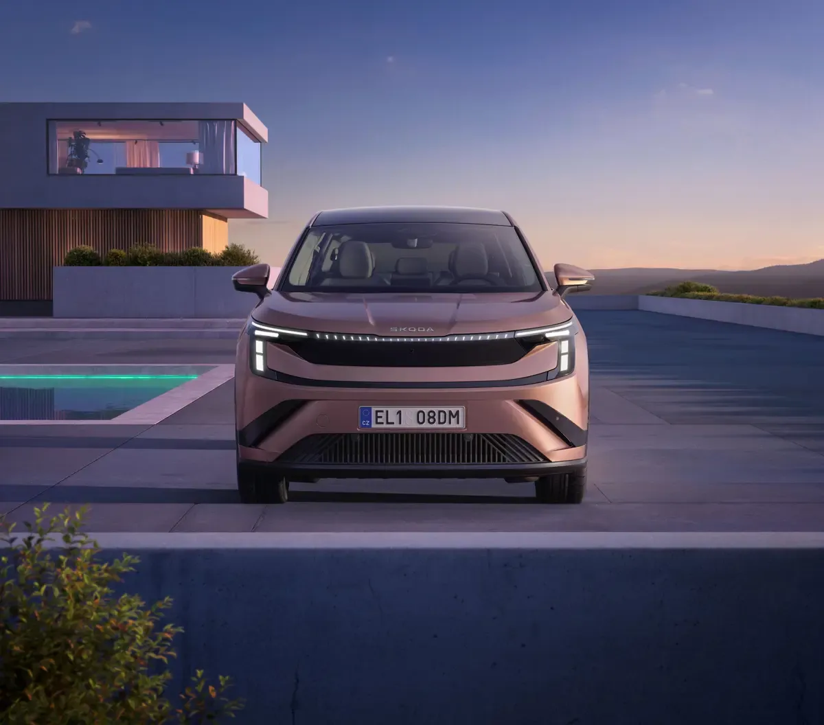 Elettronauti - Skoda Peaq 60 - Verde - Esterno - Vista anteriore a tre quarti