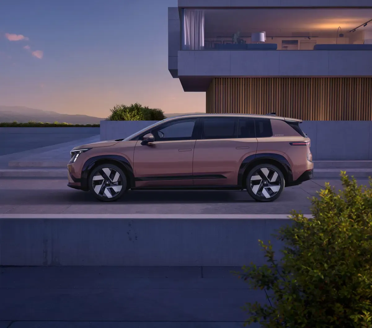 Elettronauti - Skoda Peaq 60 - Verde - Esterno - Vista anteriore a tre quarti