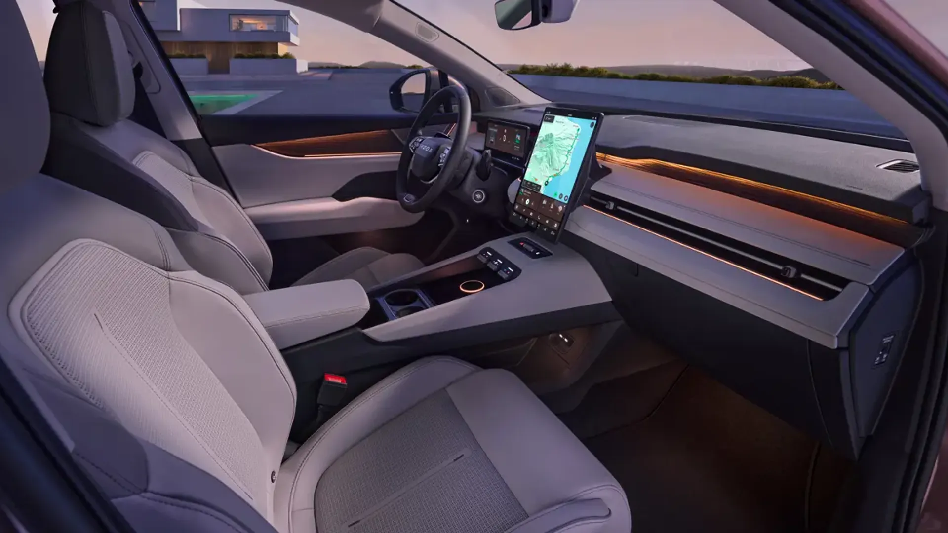Elettronauti - Skoda Peaq 60 - Nero - Sedili - Sedili anteriori