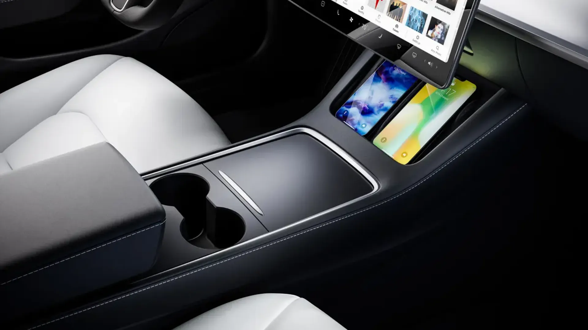 Elettronauti - Tesla Model 3 Performance - Plancia - Vista della plancia