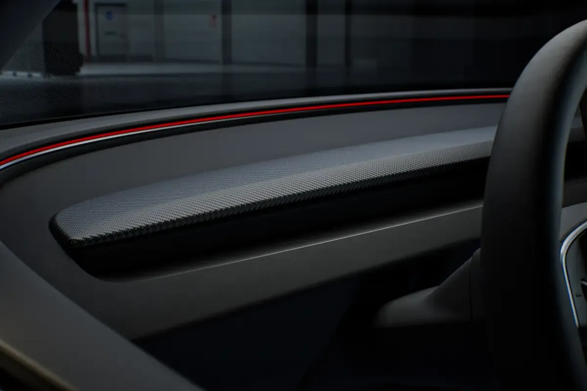 Elettronauti - Tesla Model 3 Performance - Rosso - Esterno - Vista anteriore a tre quarti