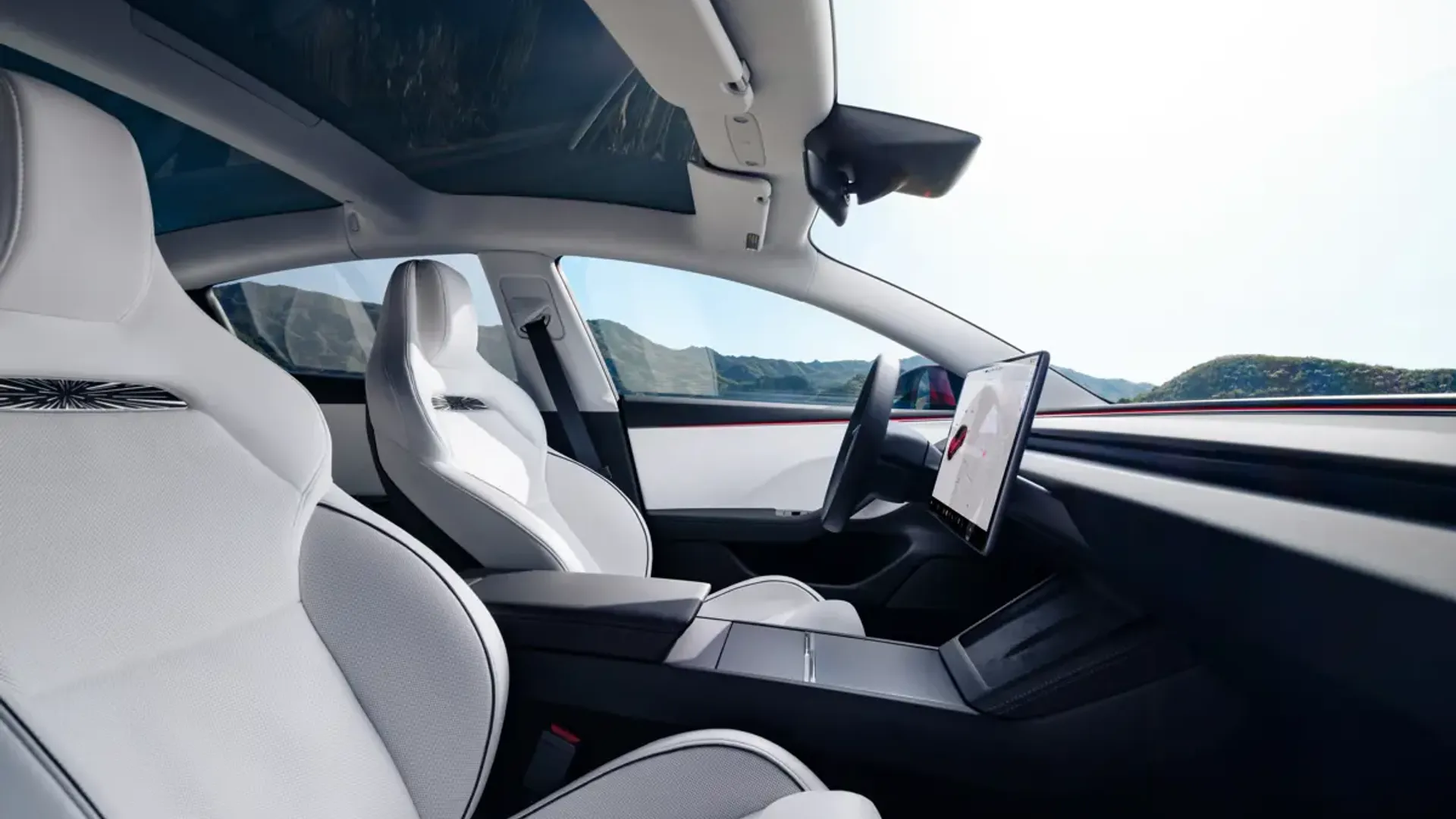 Elettronauti - Tesla Model 3 Performance - Bianco - Sedili - Sedili anteriori