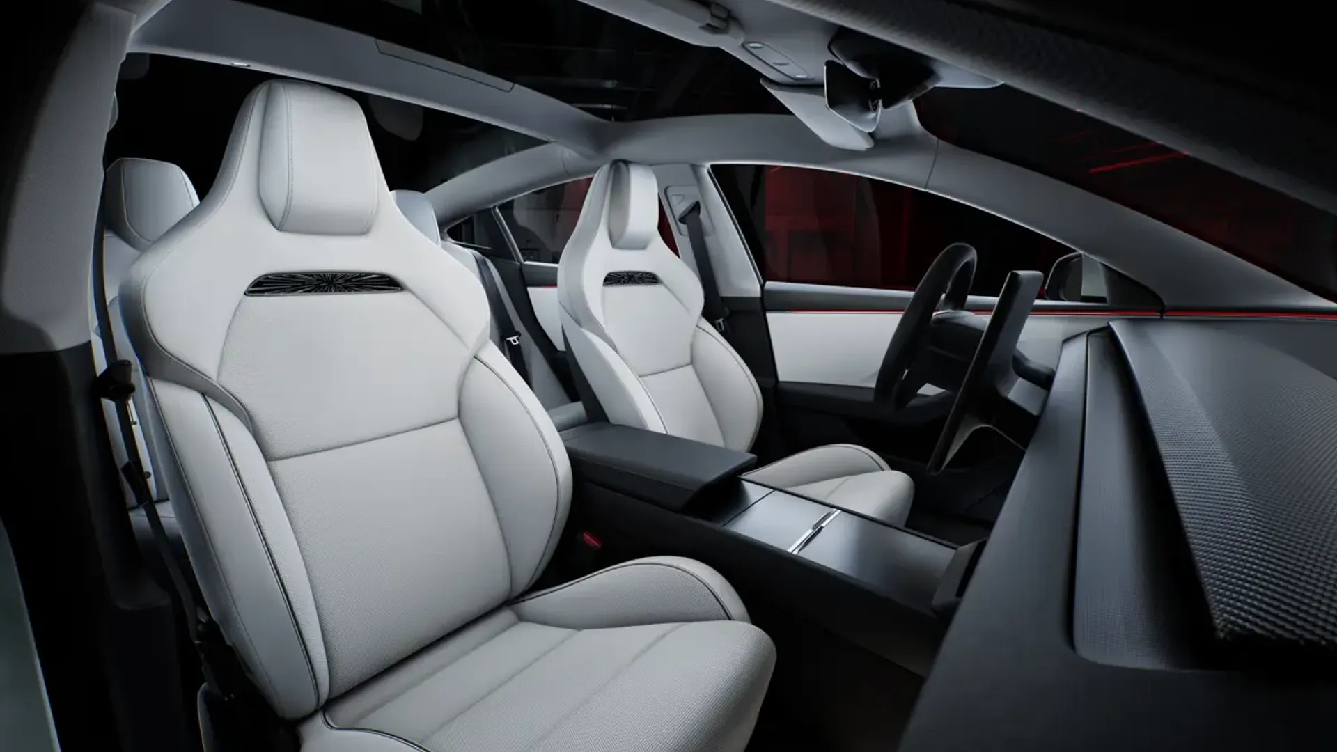 Elettronauti - Tesla Model 3 Performance - Bianco - Sedili - Sedili anteriori