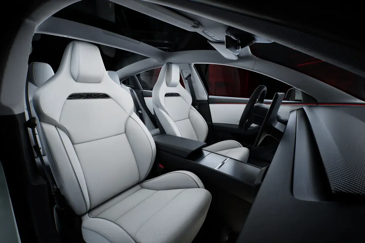 Elettronauti - Tesla Model 3 Performance - Bianco - Sedili - Sedili anteriori