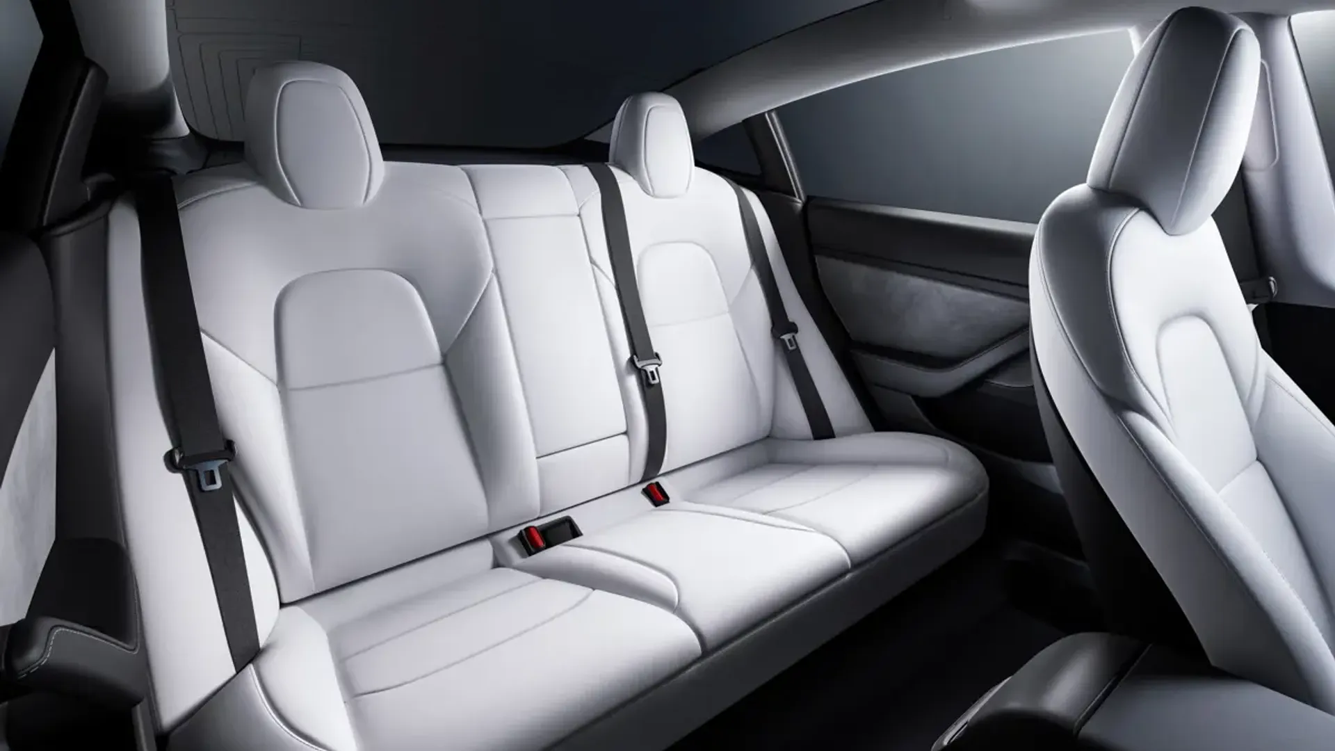 Elettronauti - Tesla Model 3 Performance - Bianco - Sedili - Sedili posteriori