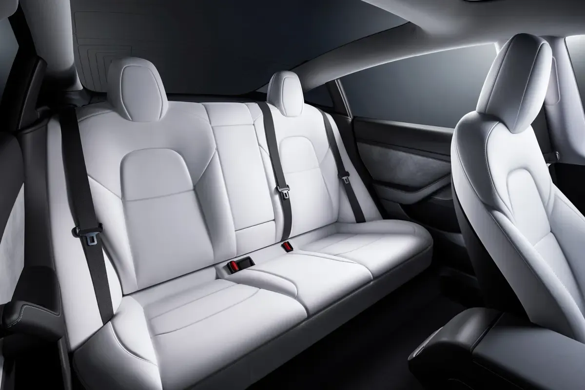 Elettronauti - Tesla Model 3 Performance - Bianco - Sedili - Sedili posteriori