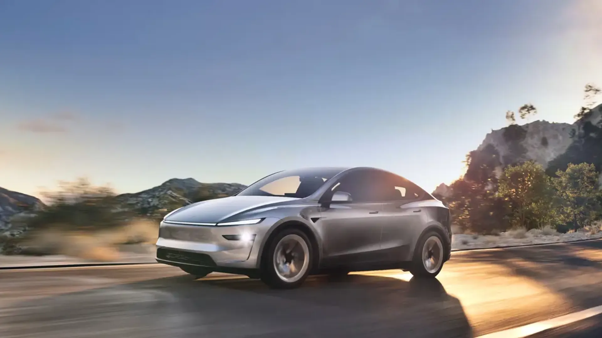 Elettronauti - Tesla Model Y Premium AWD - Grigio - Esterno - Vista anteriore a tre quarti