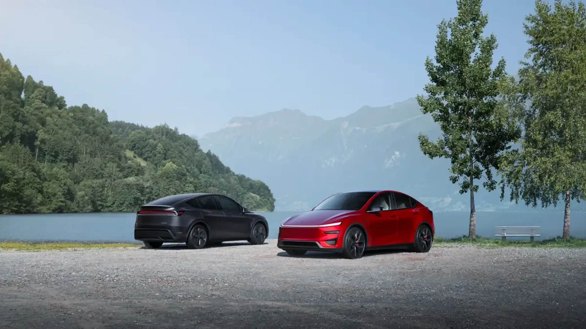 Elettronauti - Tesla Model Y Performance - Bianco - Esterno - Vista anteriore a tre quarti