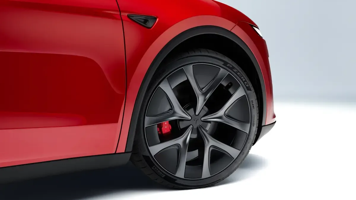 Elettronauti - Tesla Model Y Performance - Dark Grey - Cerchio