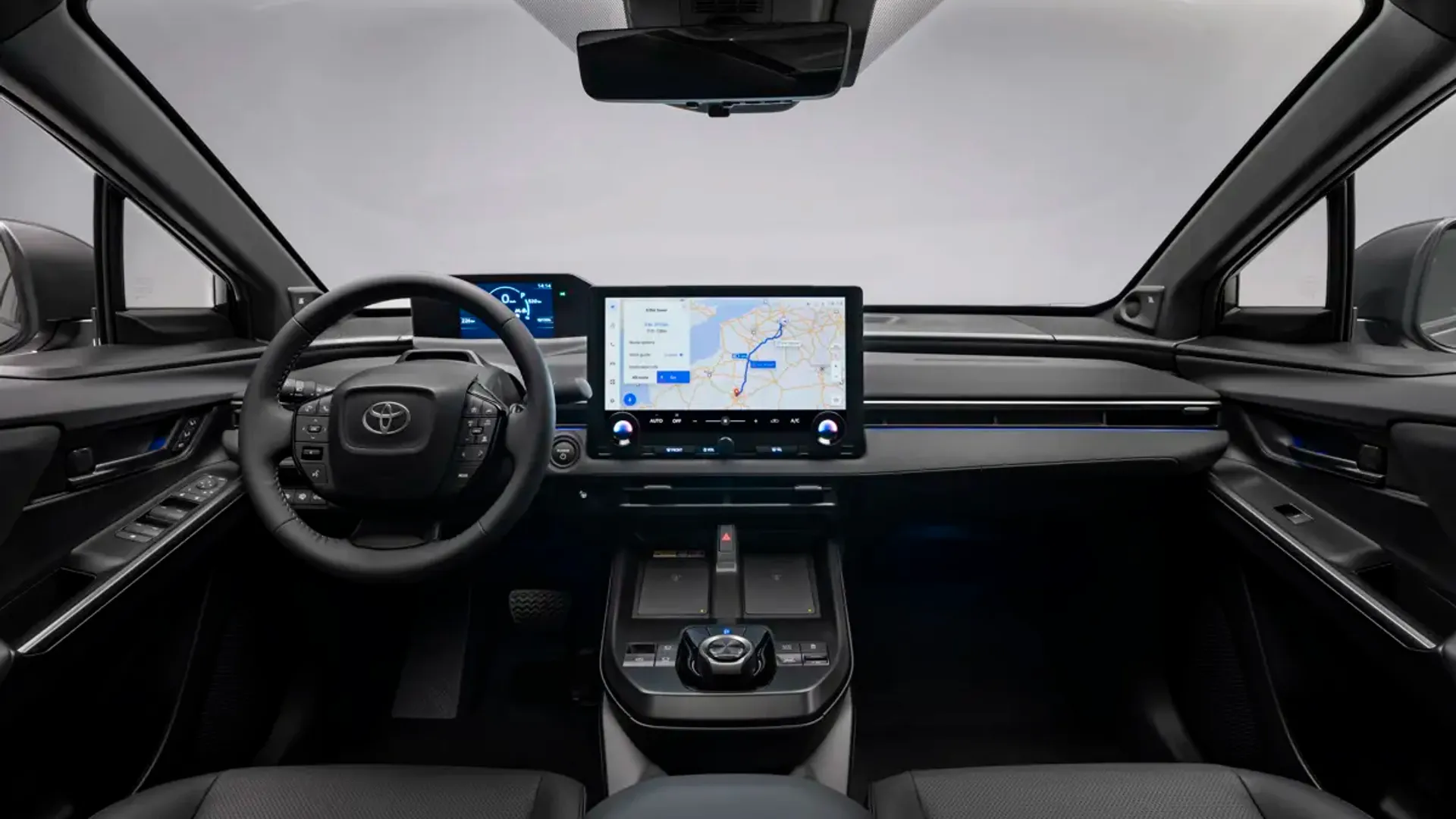 Elettronauti - Toyota bZ4x AWD - Plancia - Vista della plancia