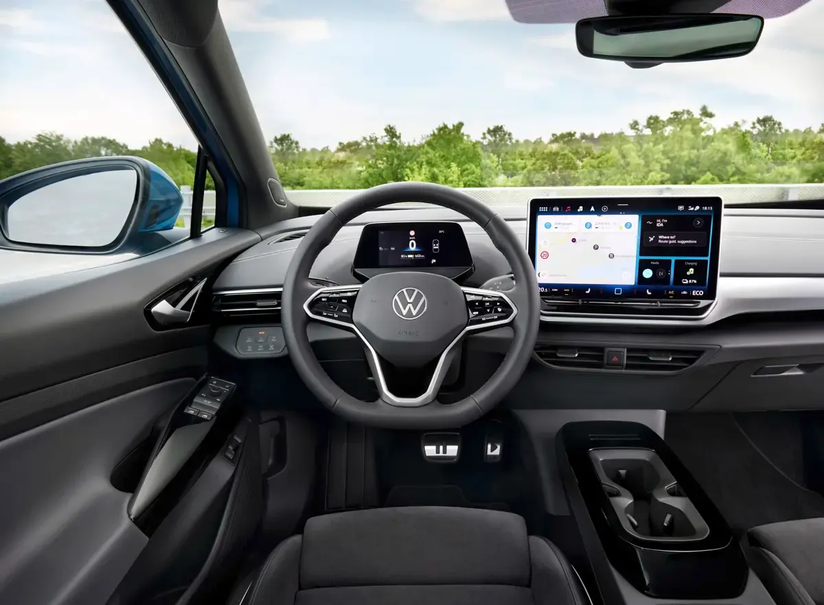 Elettronauti - Volkswagen ID.4 GTX 4MOTION - Infotainment - Vista della plancia