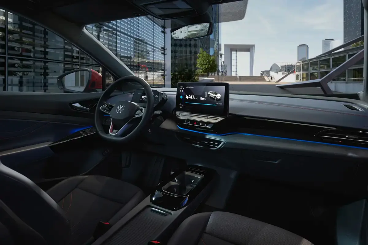 Elettronauti - Volkswagen ID.5 GTX 4MOTION - Interni - Vista della plancia