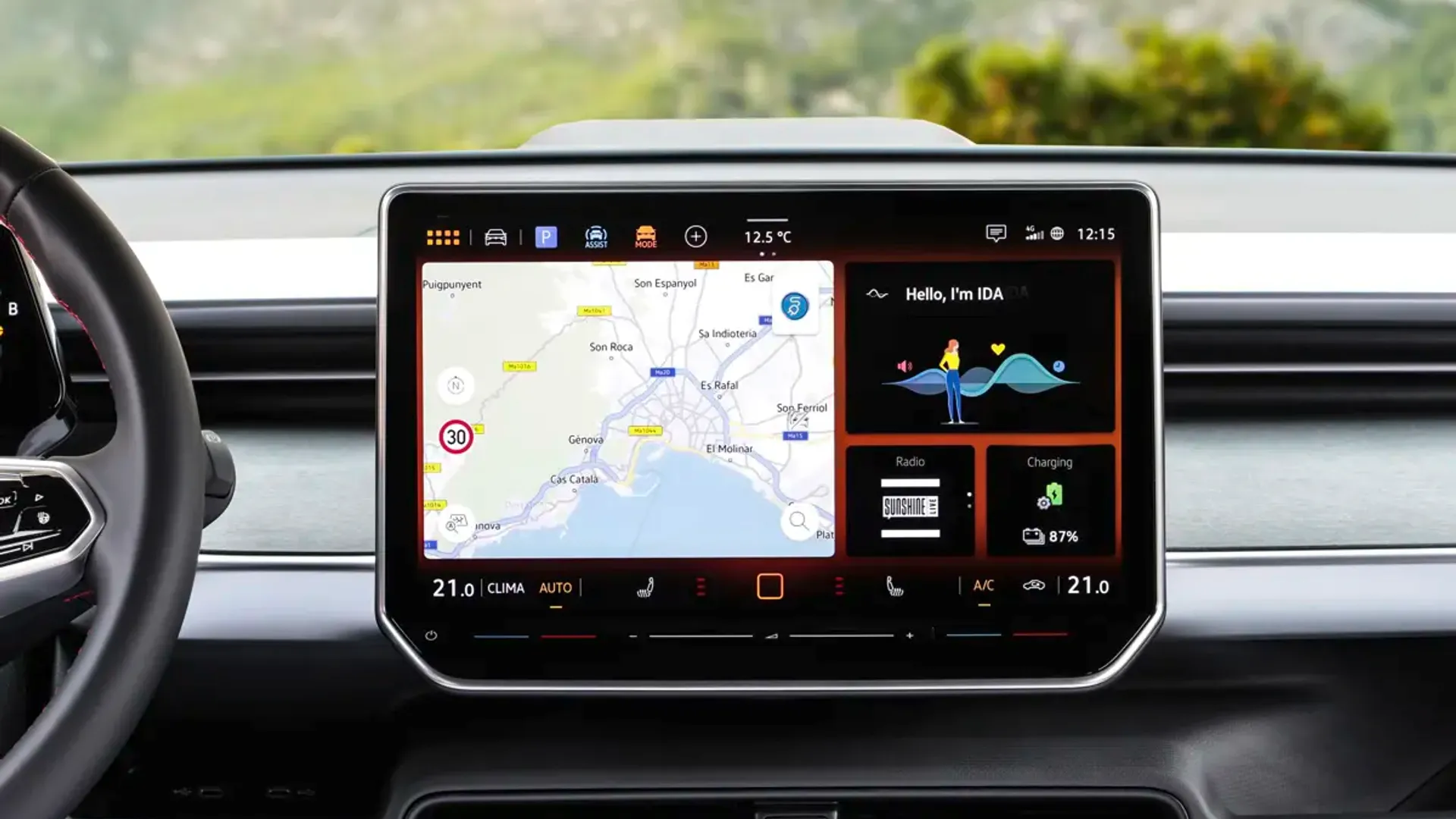 Elettronauti - Volkswagen ID. Buzz GTX - Rosso - Esterno - Vista anteriore a tre quarti