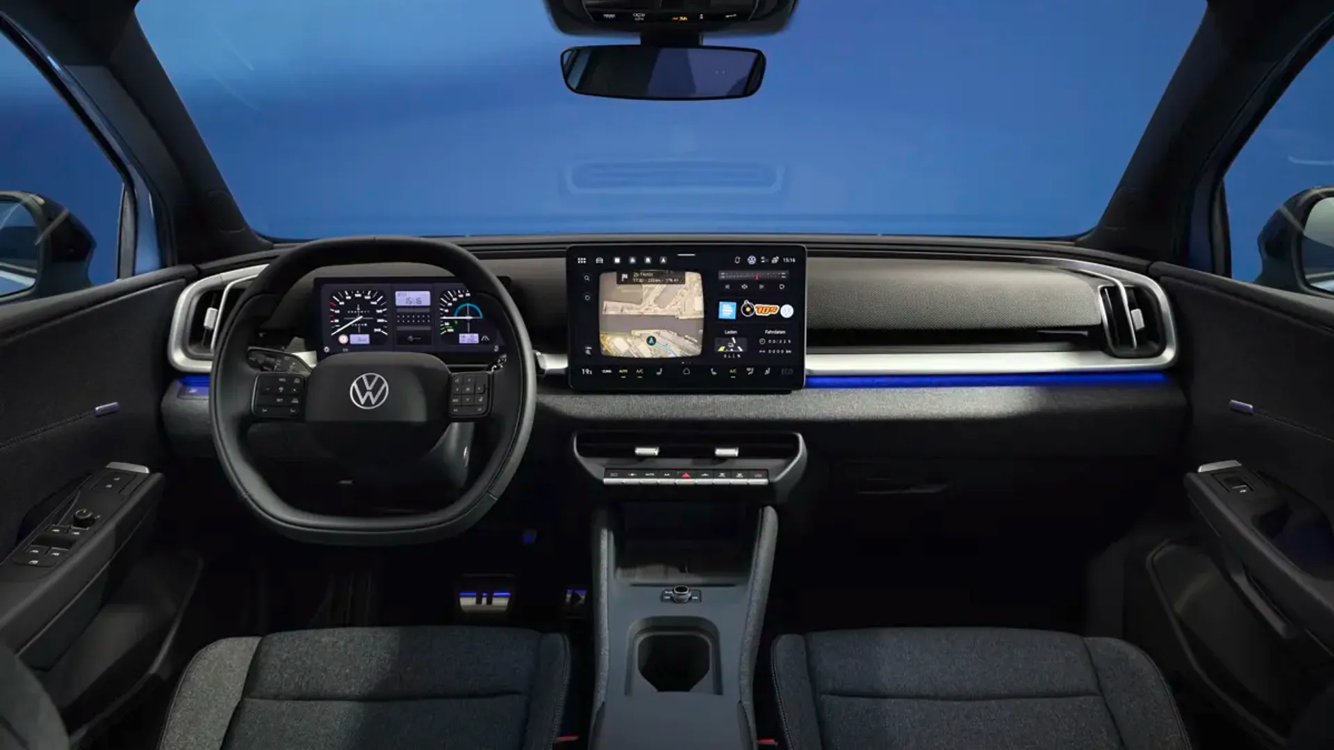 Elettronauti - Volkswagen ID. Cross Life - Interni - Vista della plancia