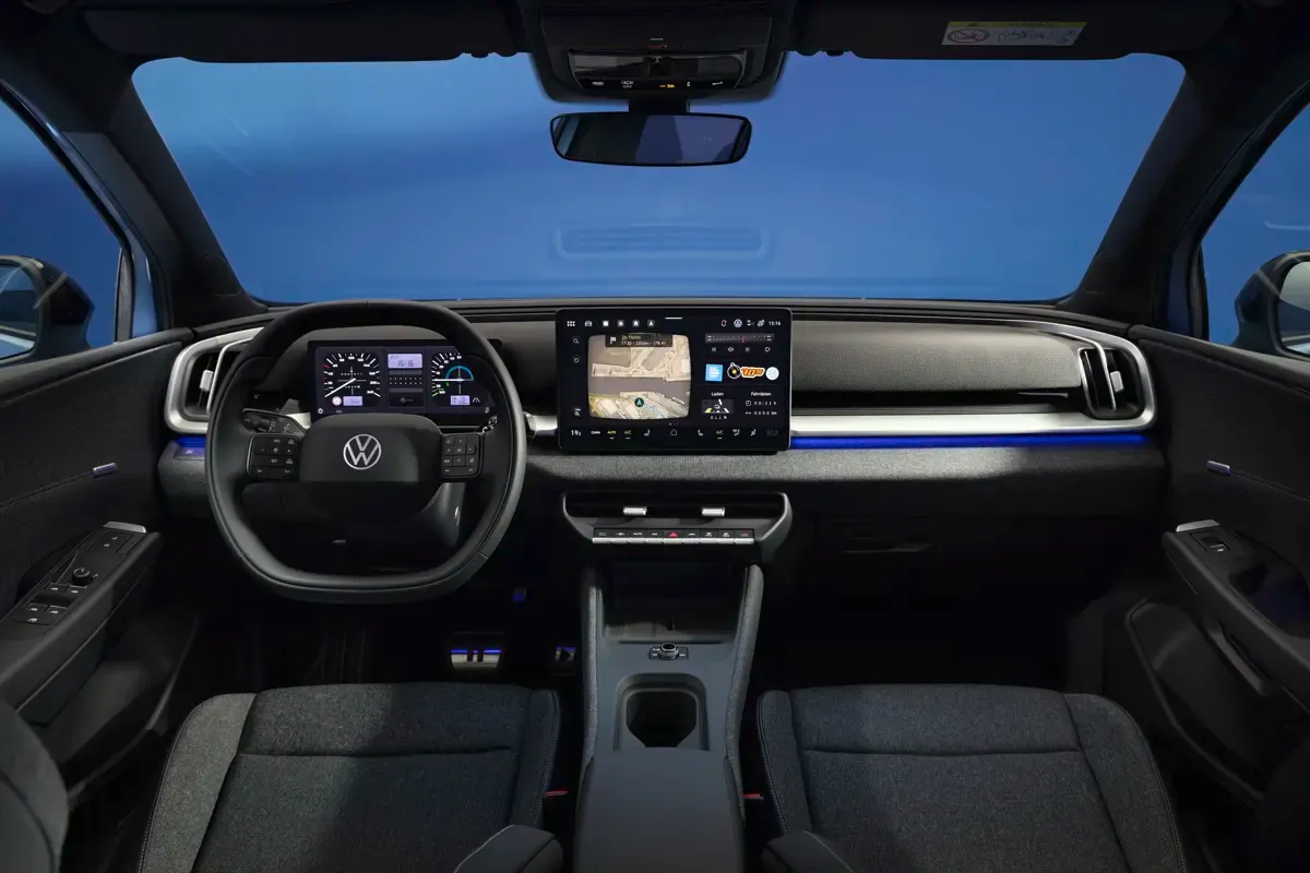 Elettronauti - Volkswagen ID. Cross Life - Interni - Vista della plancia