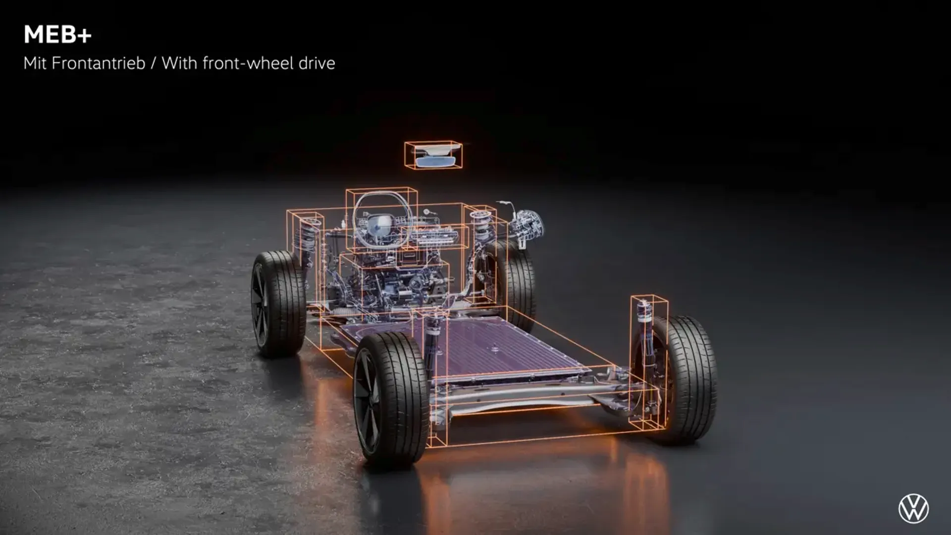 Elettronauti - Volkswagen ID. Cross Life - Schema tecnico - Vista anteriore a tre quarti