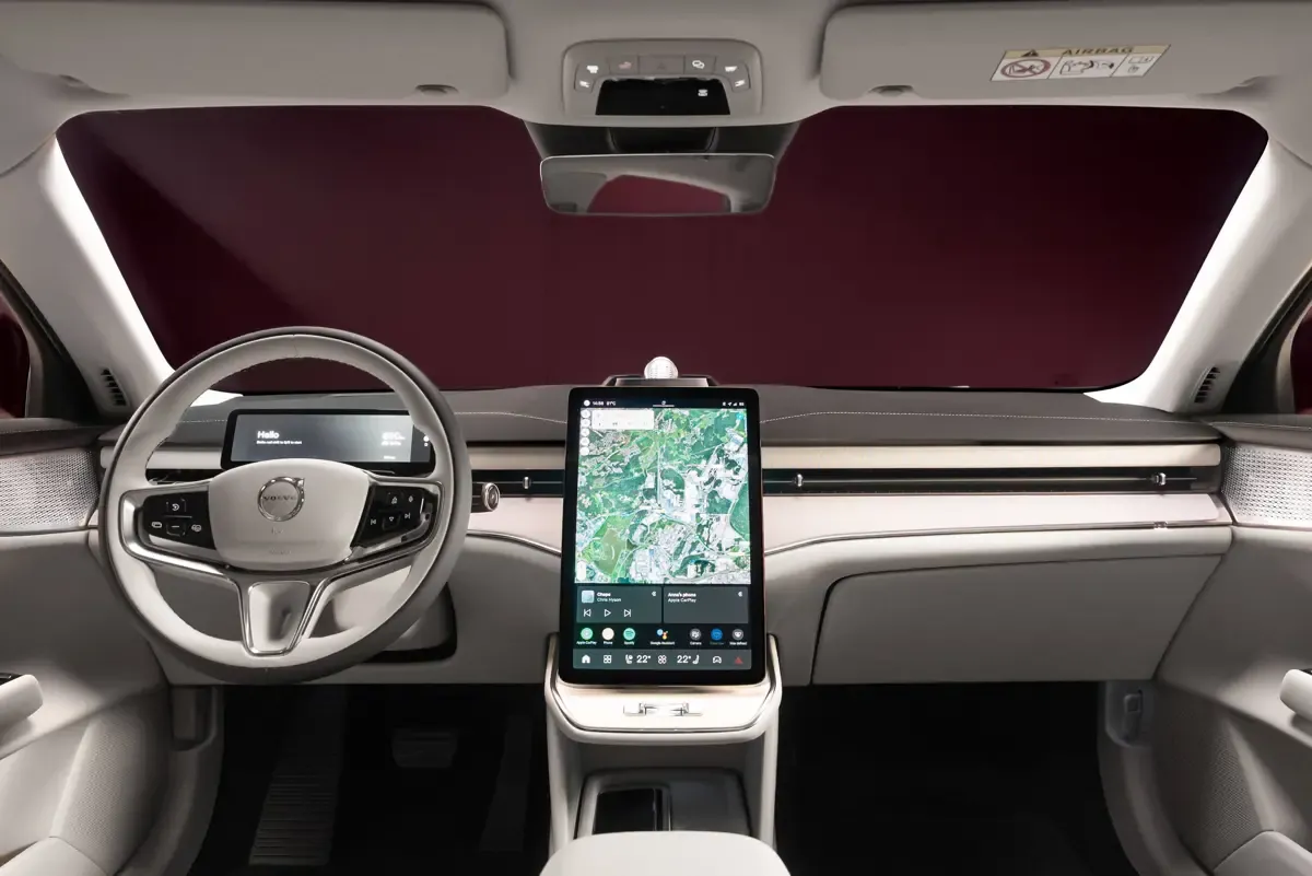 Elettronauti - Volvo ES90 Single Motor Extended Range - Plancia - Vista della plancia