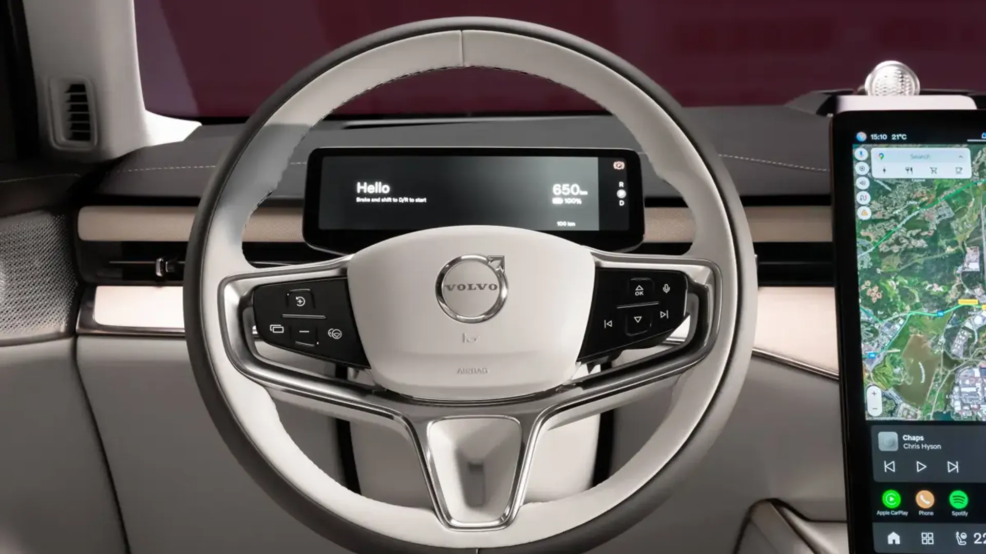Elettronauti - Volvo ES90 Single Motor Extended Range - Nero - Esterno - Vista anteriore a tre quarti