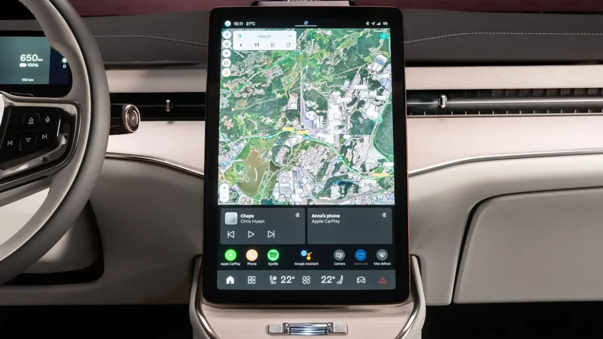 Elettronauti - Volvo ES90 Single Motor Extended Range - Grigio - Esterno - Vista anteriore a tre quarti