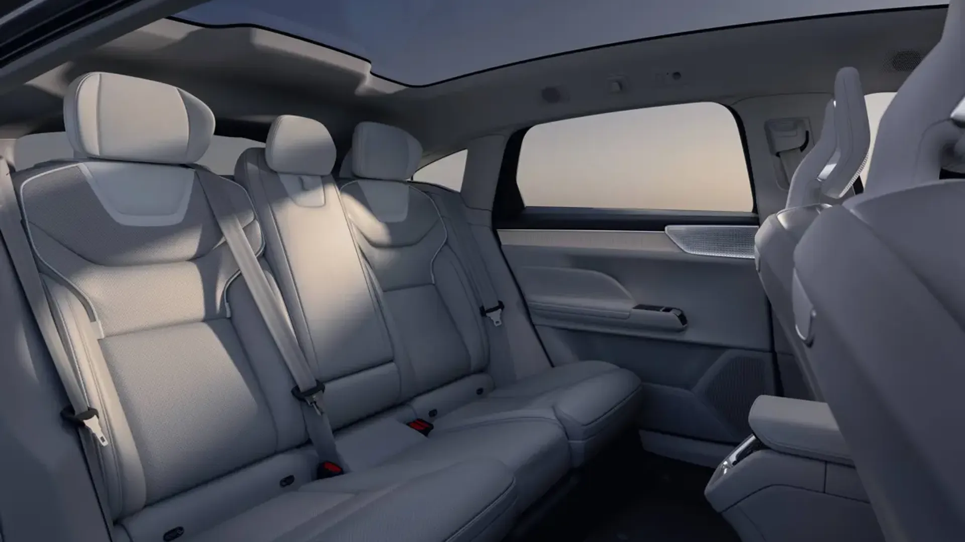 Elettronauti - Volvo ES90 Single Motor Extended Range - Grigio - Sedili - Sedili posteriori