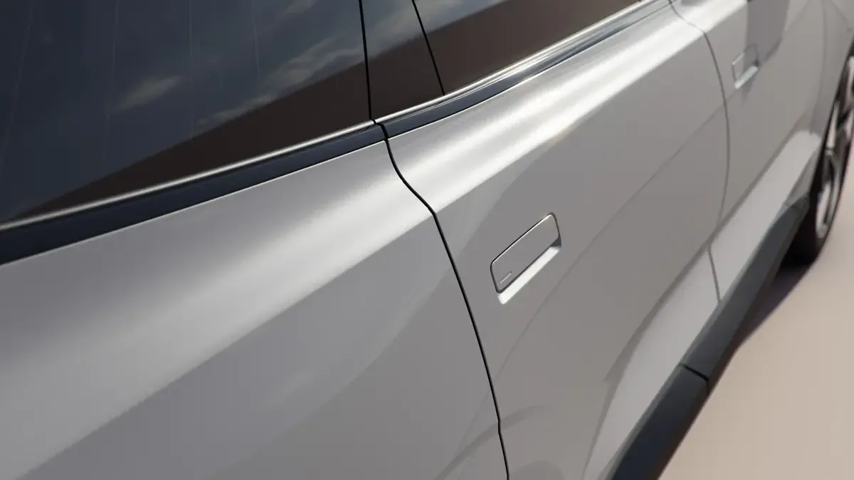 Elettronauti - Volvo EX90 Single Motor - Grigio - Esterno - Vista anteriore a tre quarti