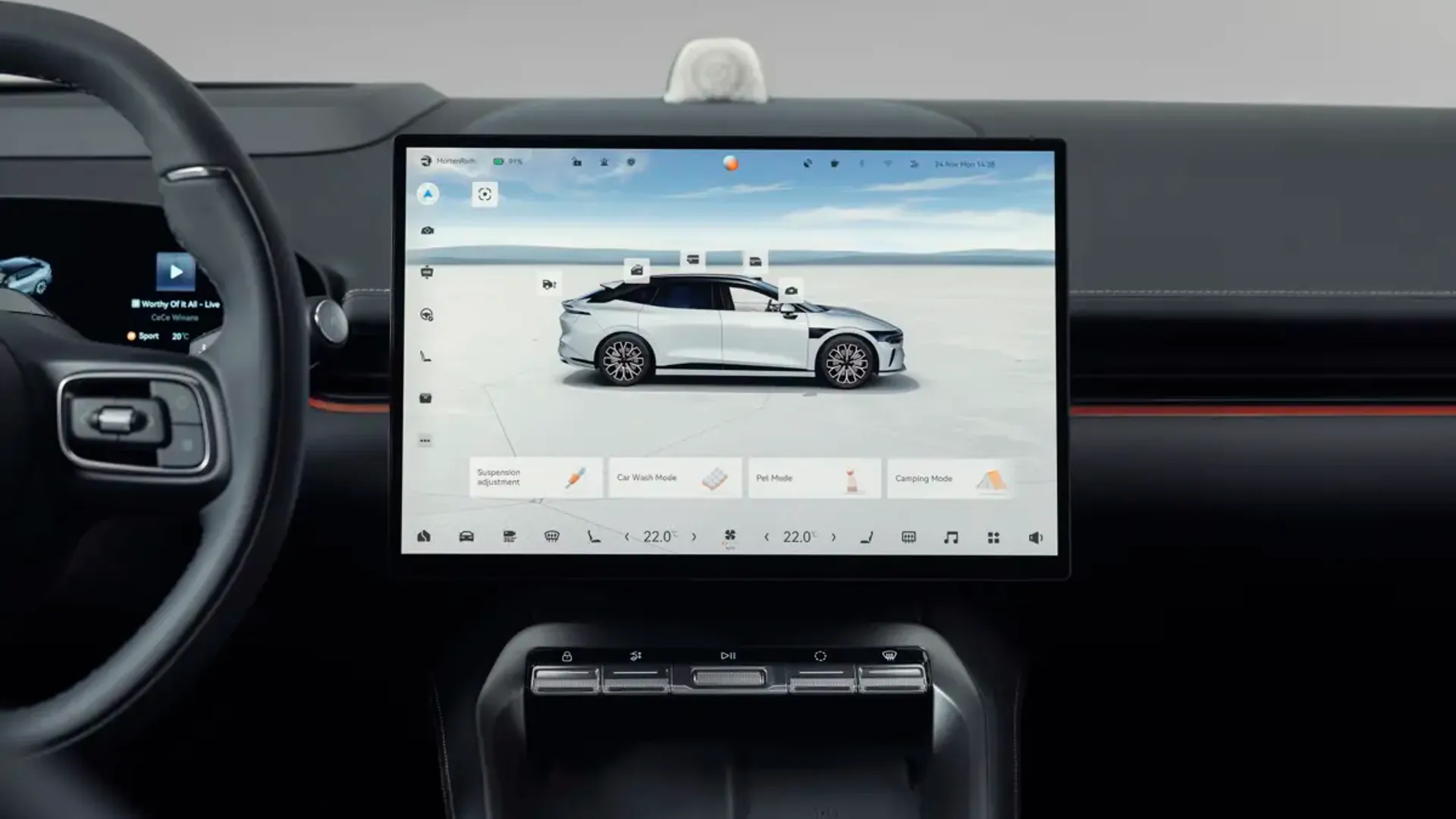 Elettronauti - Zeekr 7GT Core RWD - Infotainment