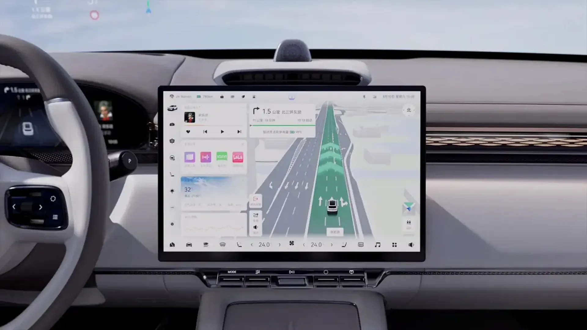 Elettronauti - Zeekr 7X Core RWD - Infotainment