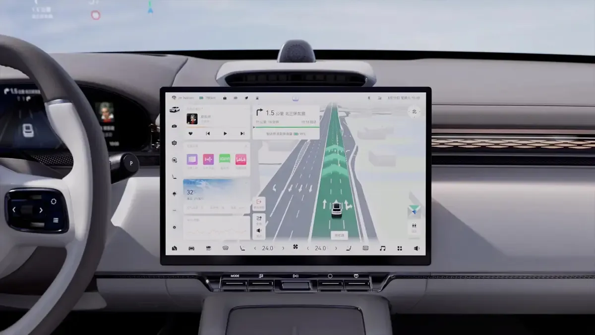 Elettronauti - Zeekr 7X Core RWD - Infotainment